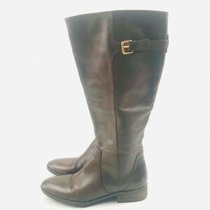 Sam Edelman Patton 2 Brown Leather Riding Boots - Size 8